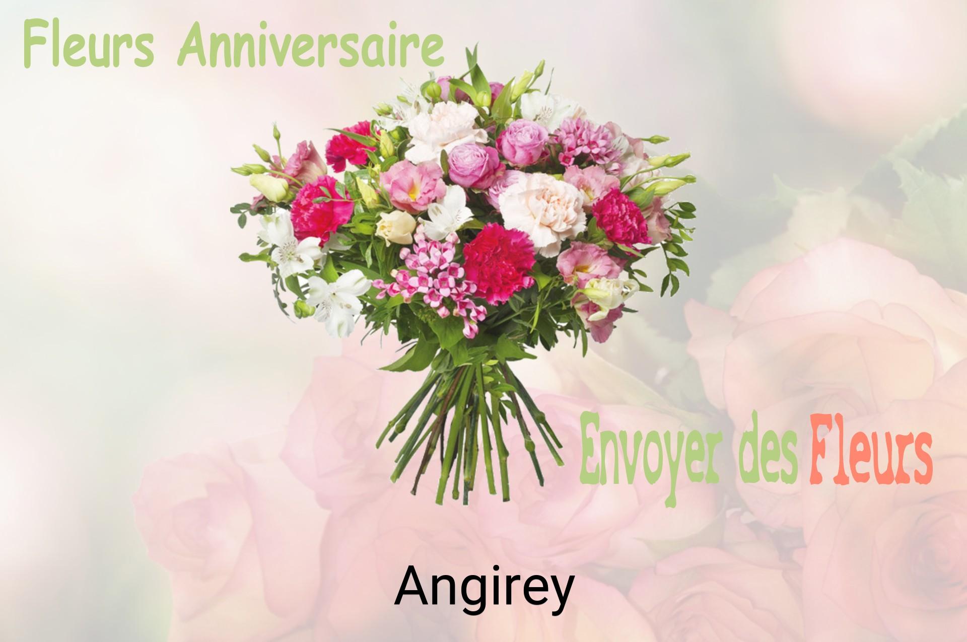 Bouquet de fleurs d’anniversaire livré à Angirey